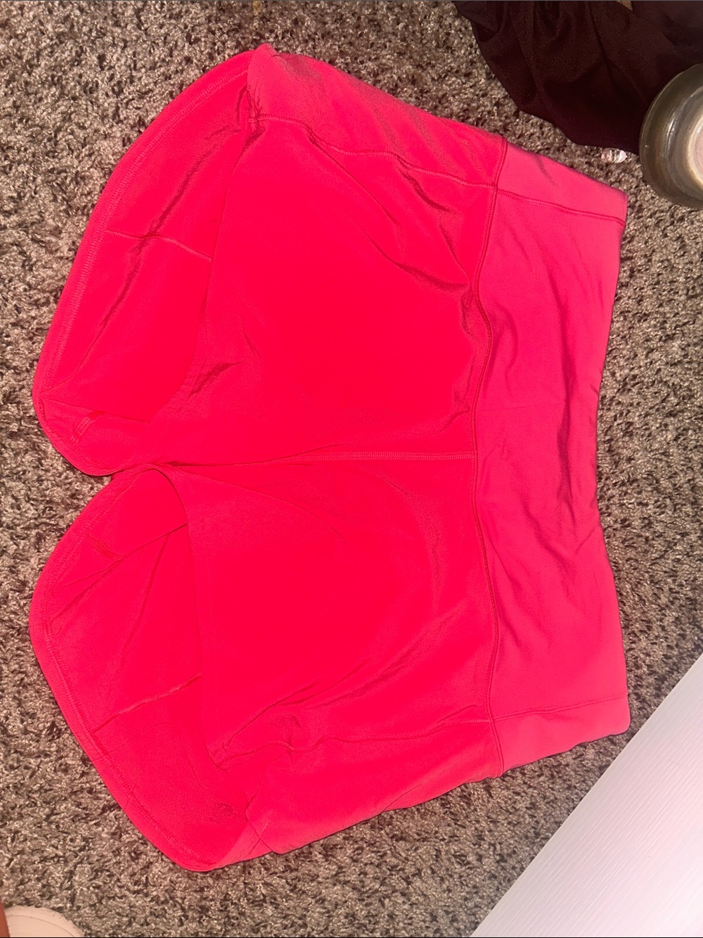 Pink Lululemon shorts